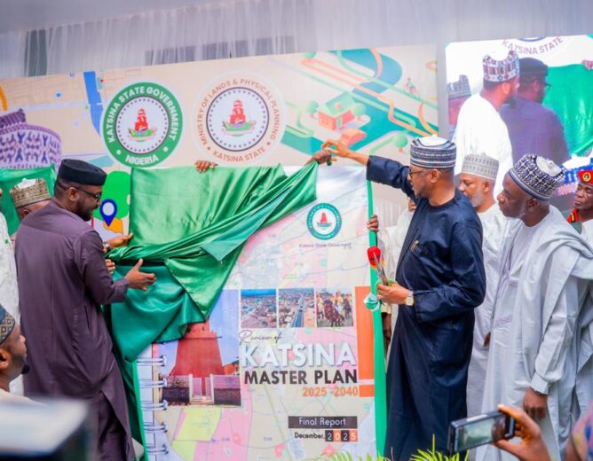 Governor Radda Unveils Katsina, Daura and Funtua 2025–2040 Masterplans
