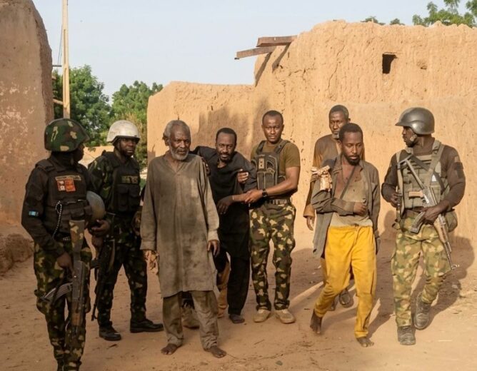 Troops Rescue Four Kidnap victims as Operations Against Notorious Bandit Leader Continues
