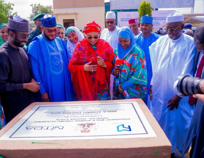 Governor Radda Lauds Tinubu Reforms as First Lady Unveils National Community Food Bank Project in Jigawa