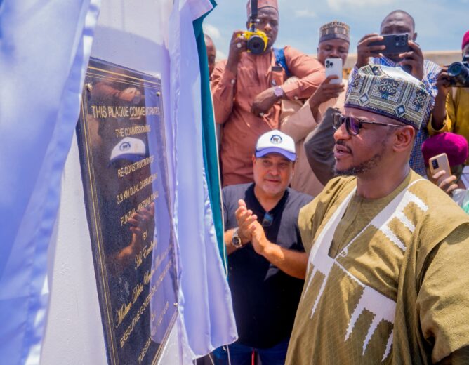 Governor Radda Commissions 5.1km Dualized Funtua–Katsina Roads, Cites Boost to Economy and Safety
